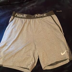 Grey Nike shorts